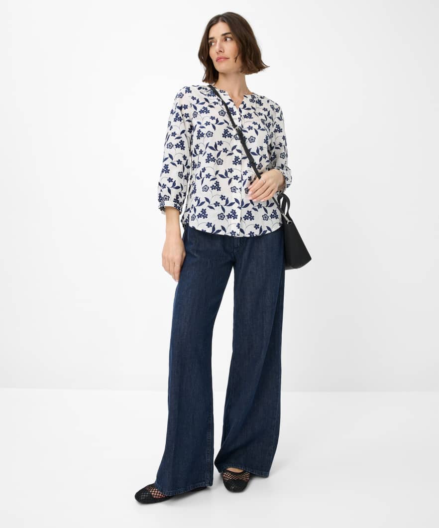 BRAX women Bluse aus reiner Baumwolle Style Velia