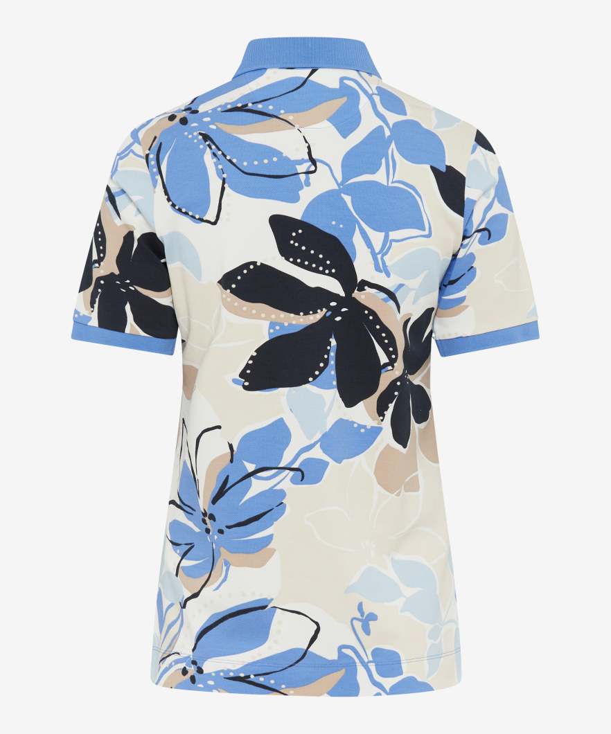 BRAX Piqué: Poloshirt im Baumwoll-Mix Style Cleo