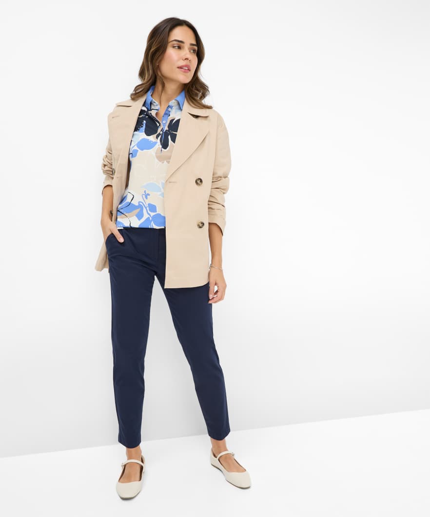 BRAX Piqué: Poloshirt im Baumwoll-Mix Style Cleo