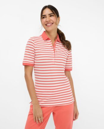 BRAX Piqué: Poloshirt im Baumwoll-Mix Style Cleo