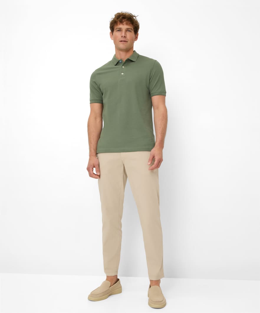 BRAX Hi-FLEX Piqué: Poloshirt im Pima Cotton-Mix Style Pete