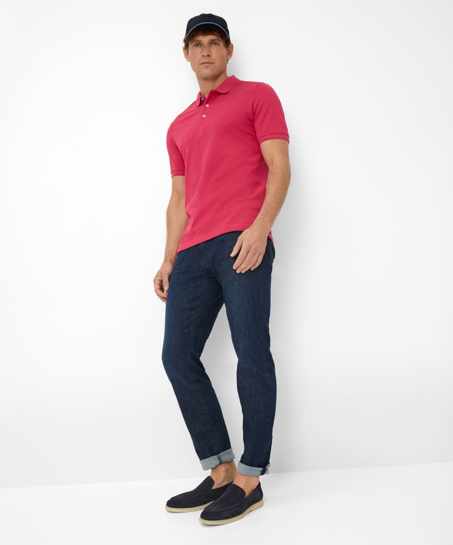 BRAX Hi-FLEX Piqué: Poloshirt im Pima Cotton-Mix Style Pete