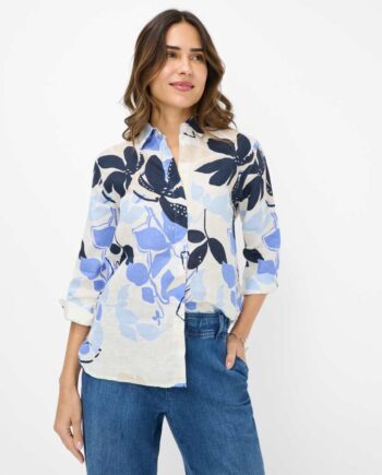 BRAX women Bluse aus reinem Leinen Style Vicki