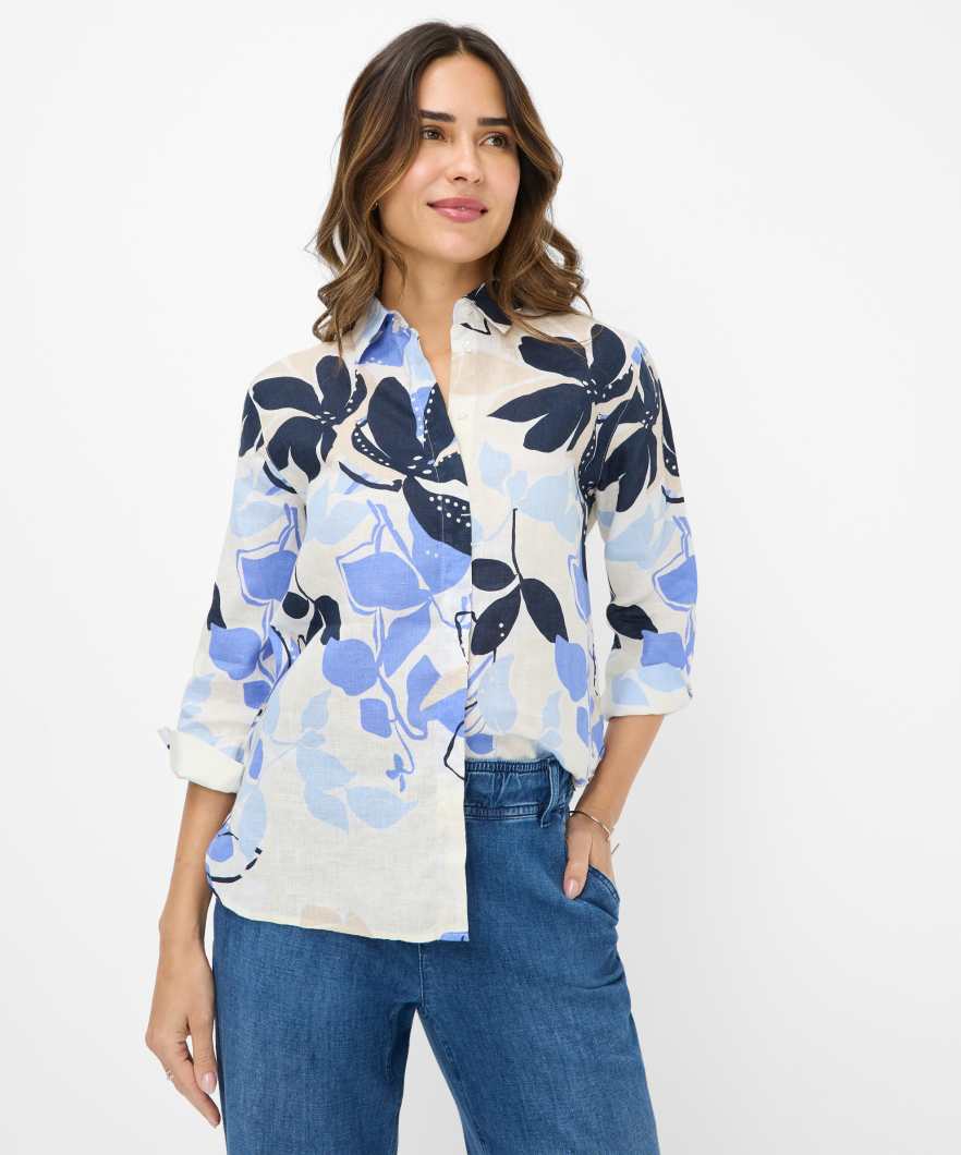 BRAX women Bluse aus reinem Leinen Style Vicki