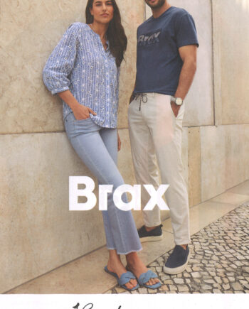 Frühjahr / Sommer 2025 Brax Damen und Herren Prospekt Hartmann Mode