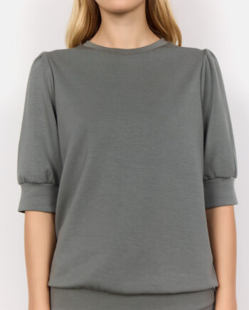 SOYACONCEPT Bluse in weicher Sweat-Qualität SC-BANU 83