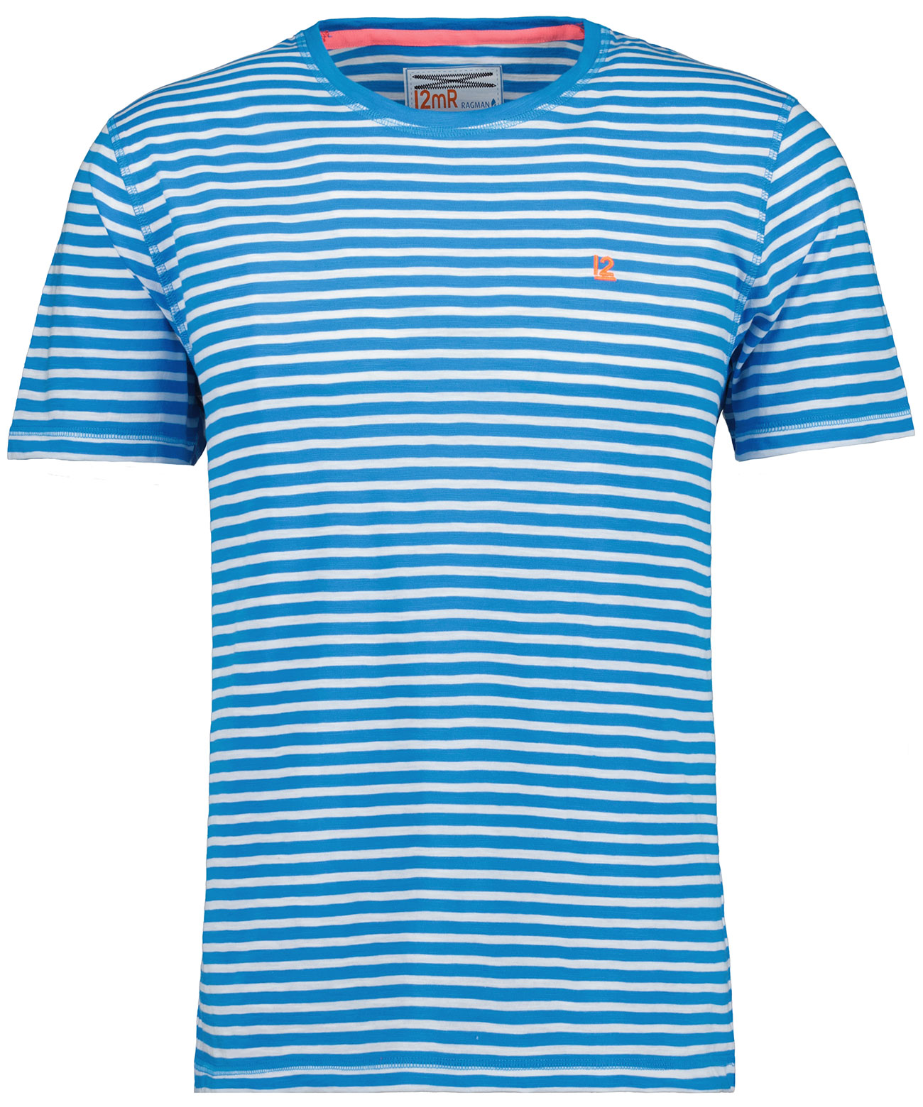 RAGMAN Jersey T-Shirt gestreift