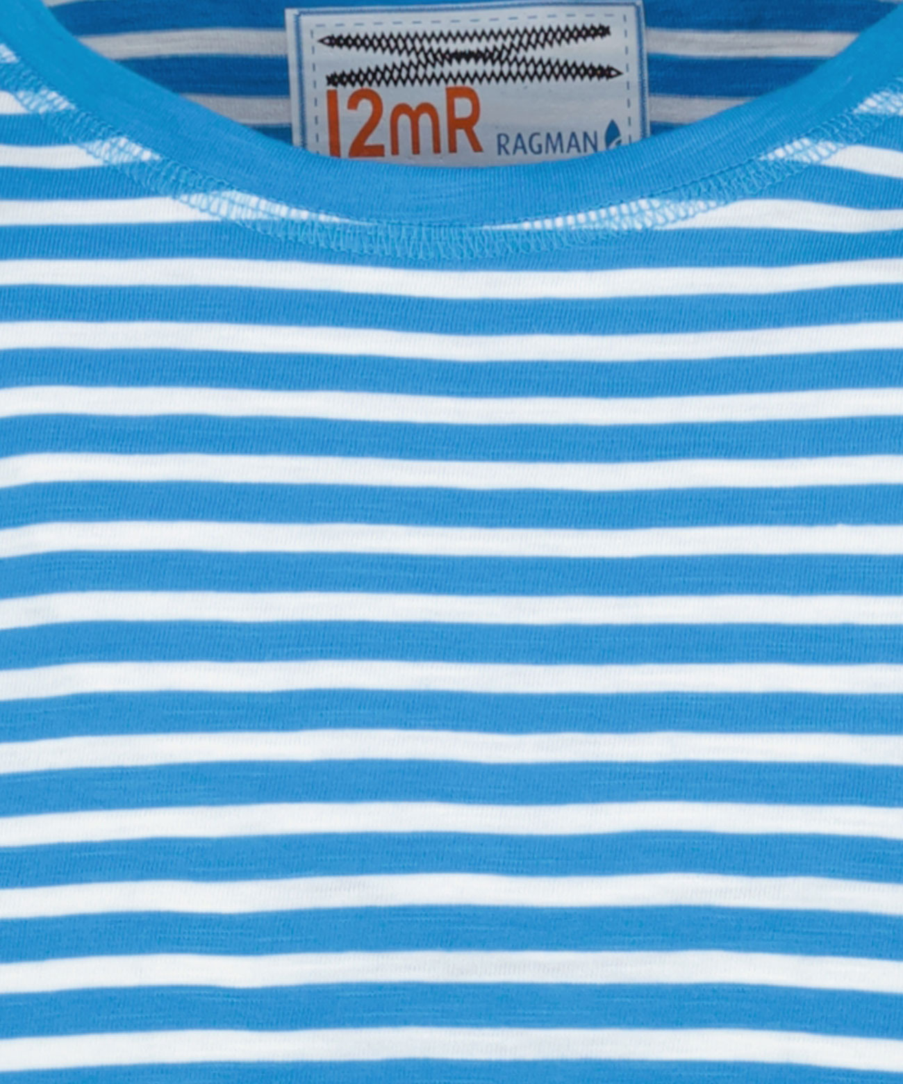 RAGMAN Jersey T-Shirt gestreift