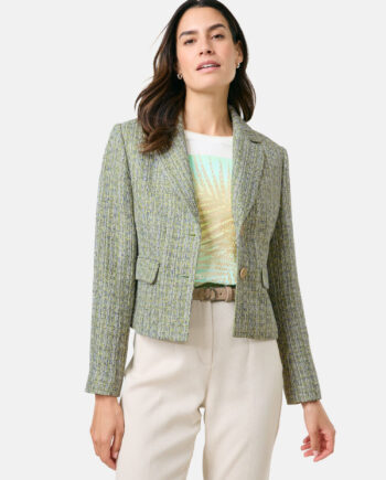 GERRY WEBER Collection Blazerjacke in Bouclé-Optik