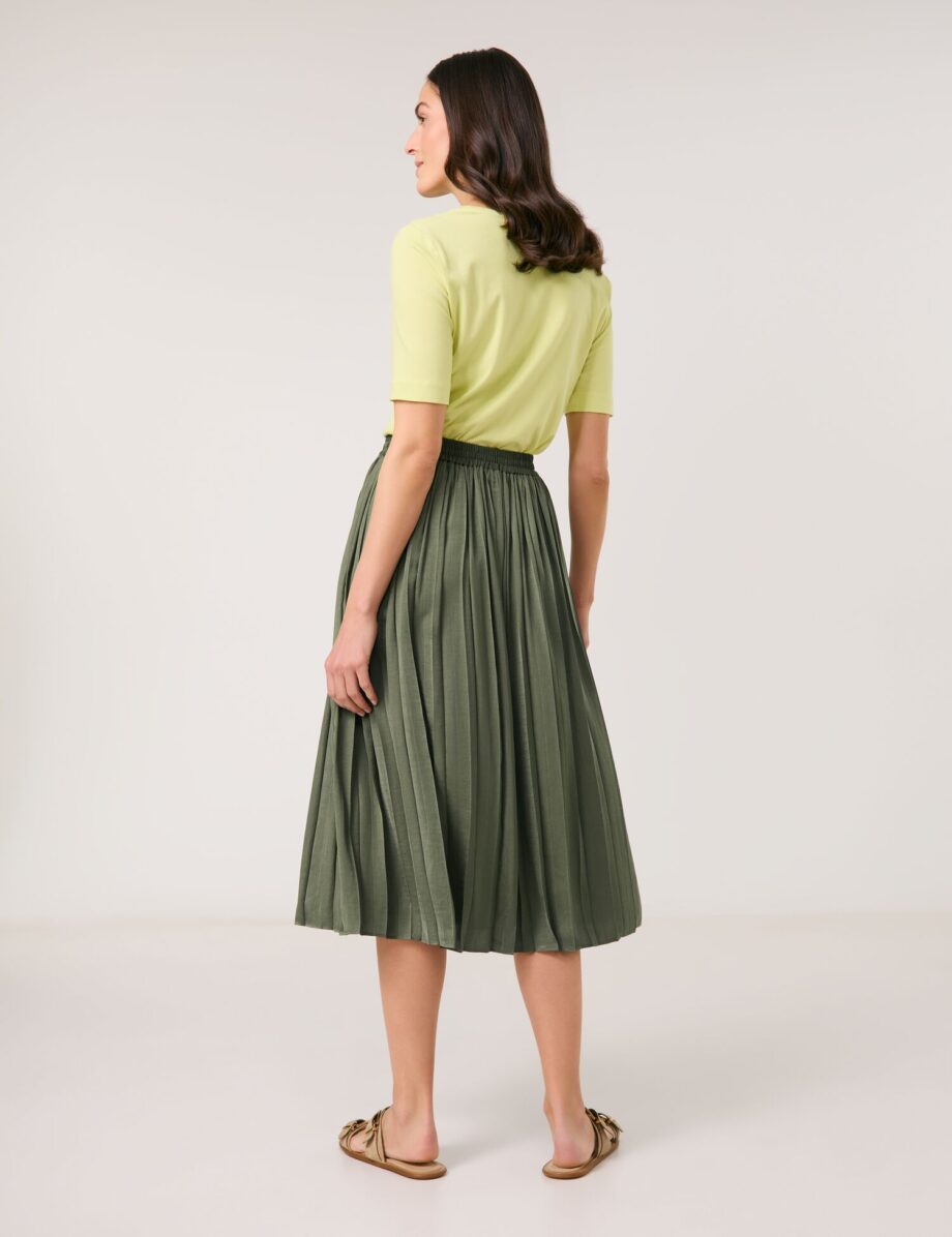 GERRY WEBER Collection Plisseerock mit Dehnbund