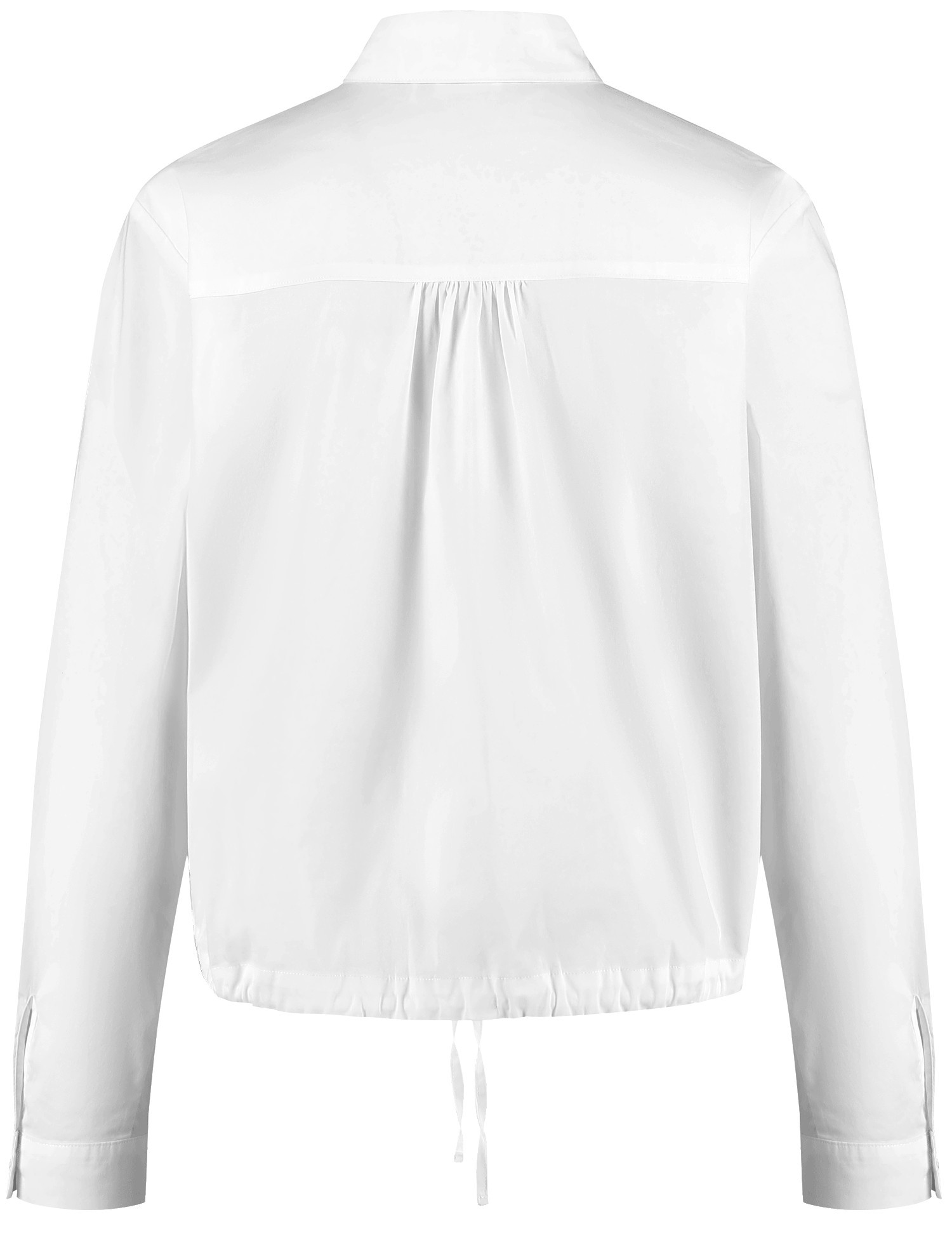 GERRY WEBER Collection Hemdbluse mit Tunnelzug am Saum
