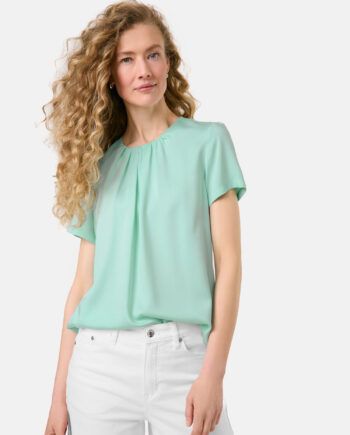 GERRY WEBER Collection Fließendes Blusenshirt mit Faltendetail