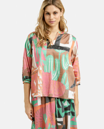 MILANO ITALY Damen Bluse, grün
