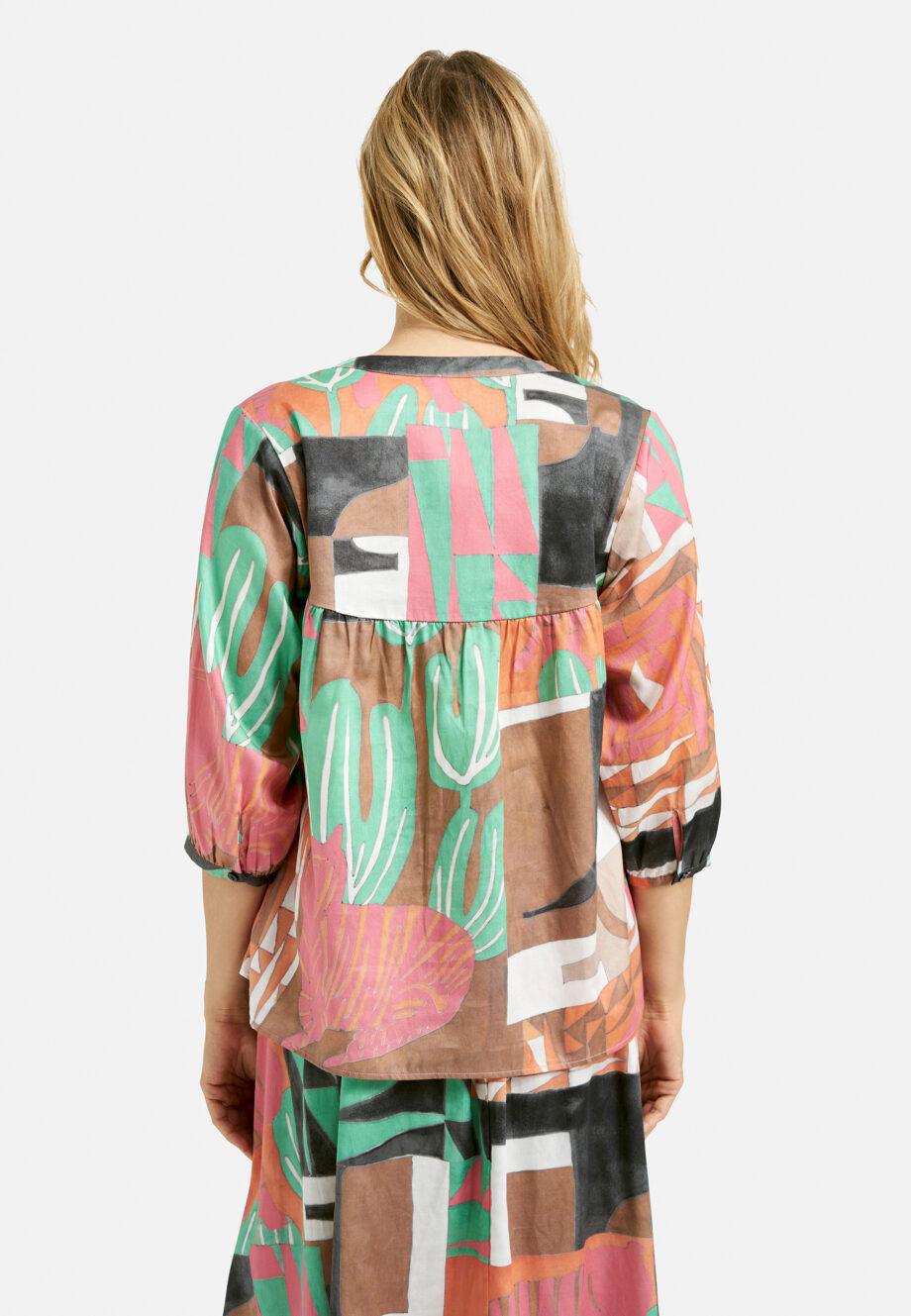MILANO ITALY Damen Bluse, grün
