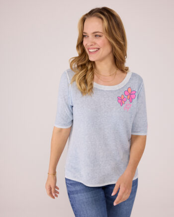 Lieblingsstück Pullover "AiyaL" mit Leinen