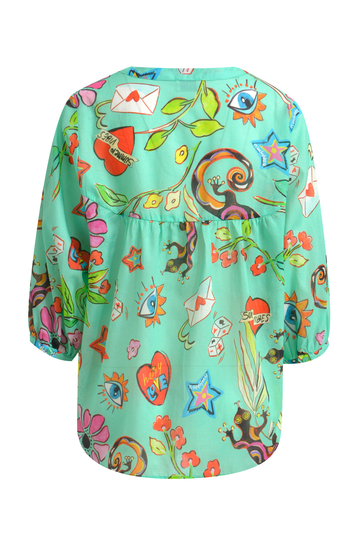 MILANO ITALY Damen Bluse, mint