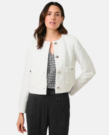 GERRY WEBER Collection Elegante Blazerjacke mit Bouclé-Optik