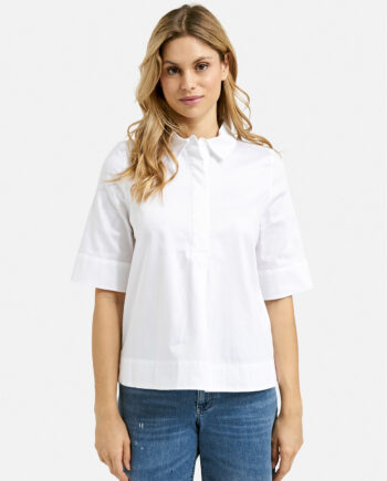 MILANO ITALY Damen Bluse, weiß