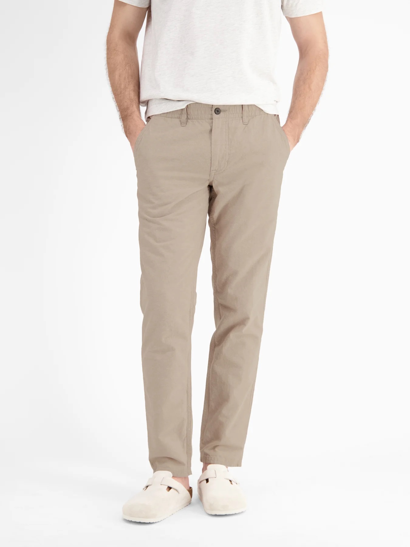 LERROS Sommerliche Chino mit Leinenanteil, RELAX FIT