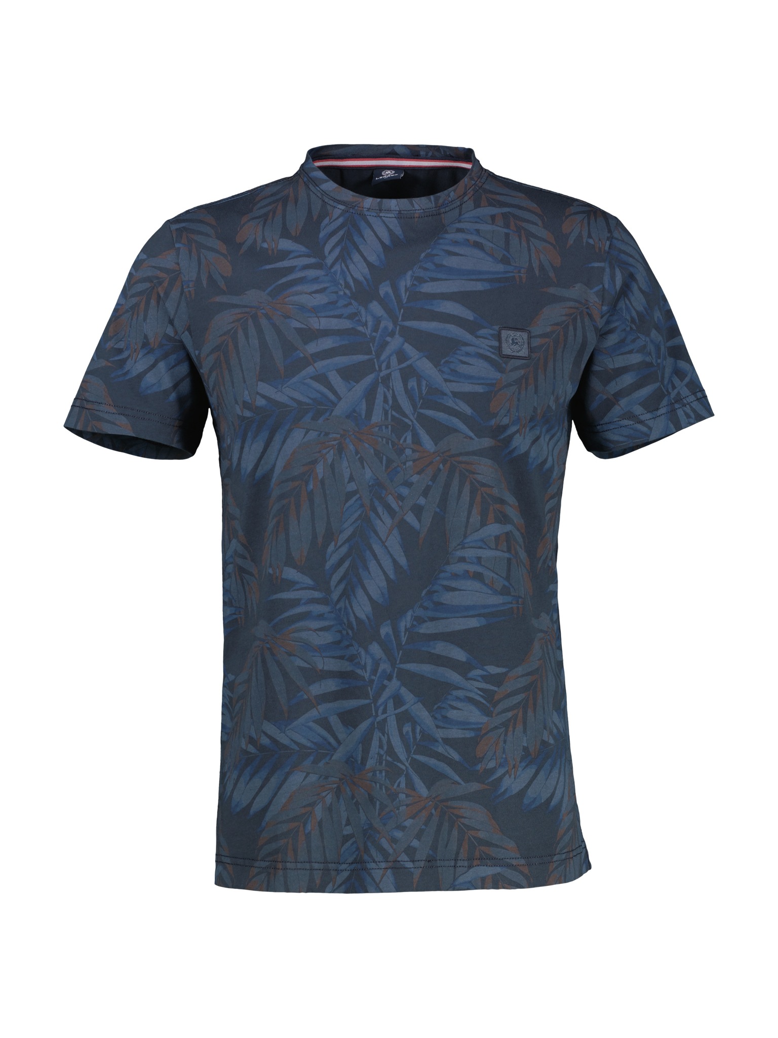 LERROS Herren T-Shirt, sommerlich floral bedruckt