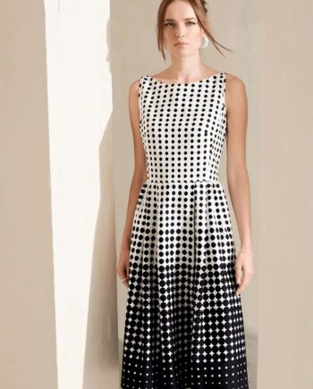 FOX´S Ausgestelltes Kleid ODUA mit Punkt-Print