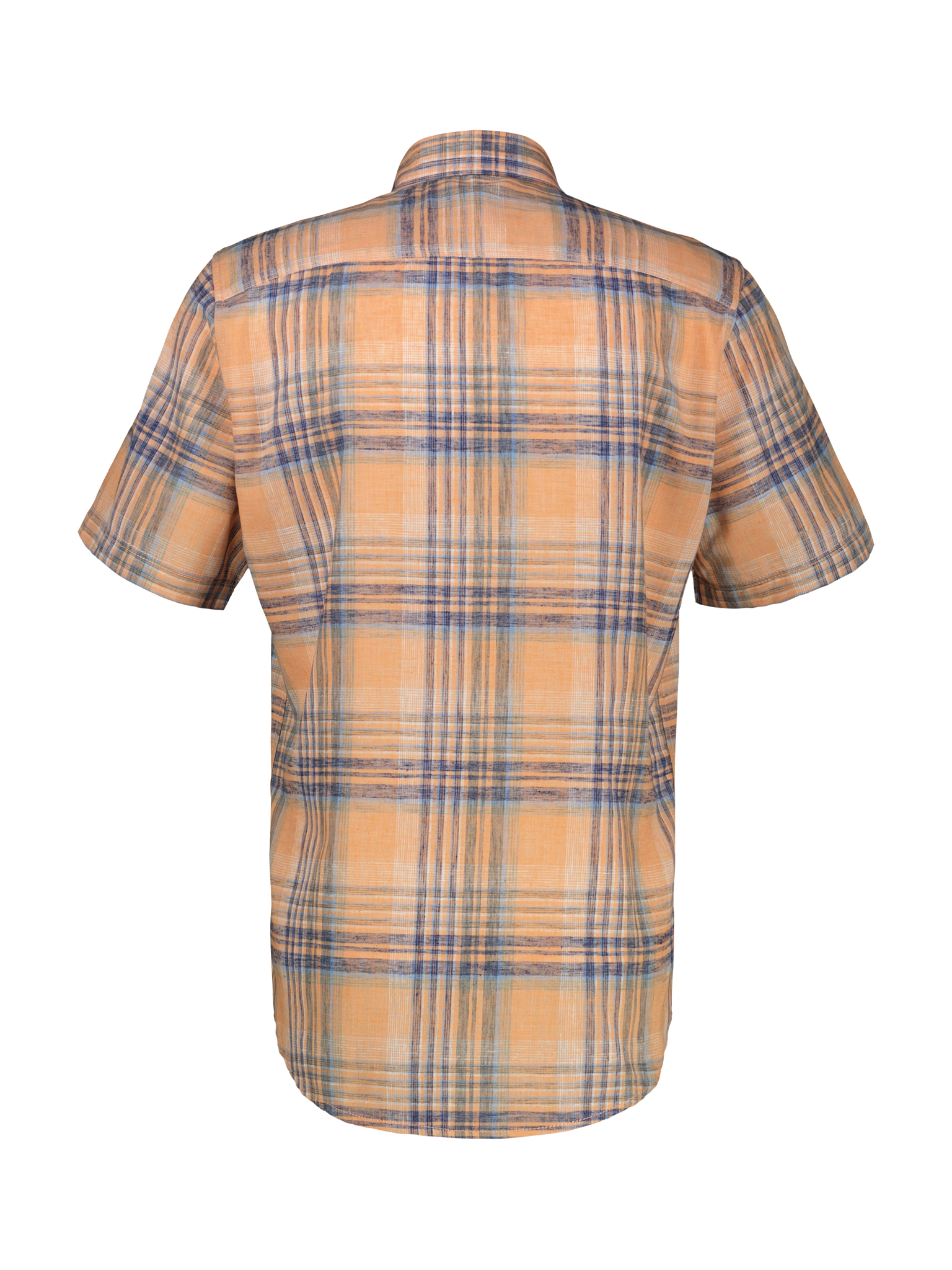 LERROS Herren Karohemd in leichter Strukturqualität