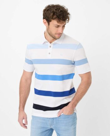 BRAX Hi-FLEX: Poloshirt im Baumwollmix Style Pete