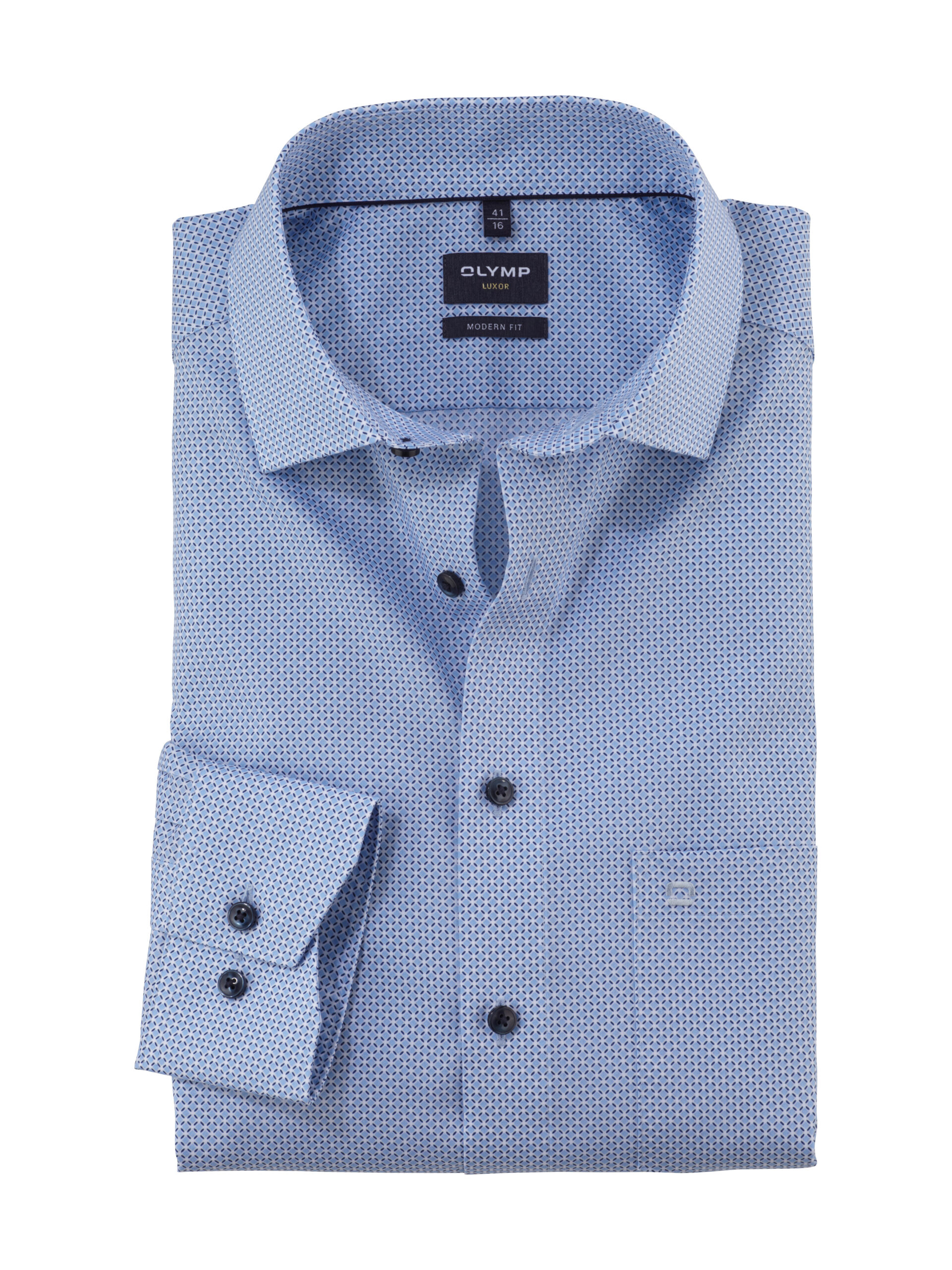 OLYMP LuxorBusinesshemd, modern fit, Global Kent