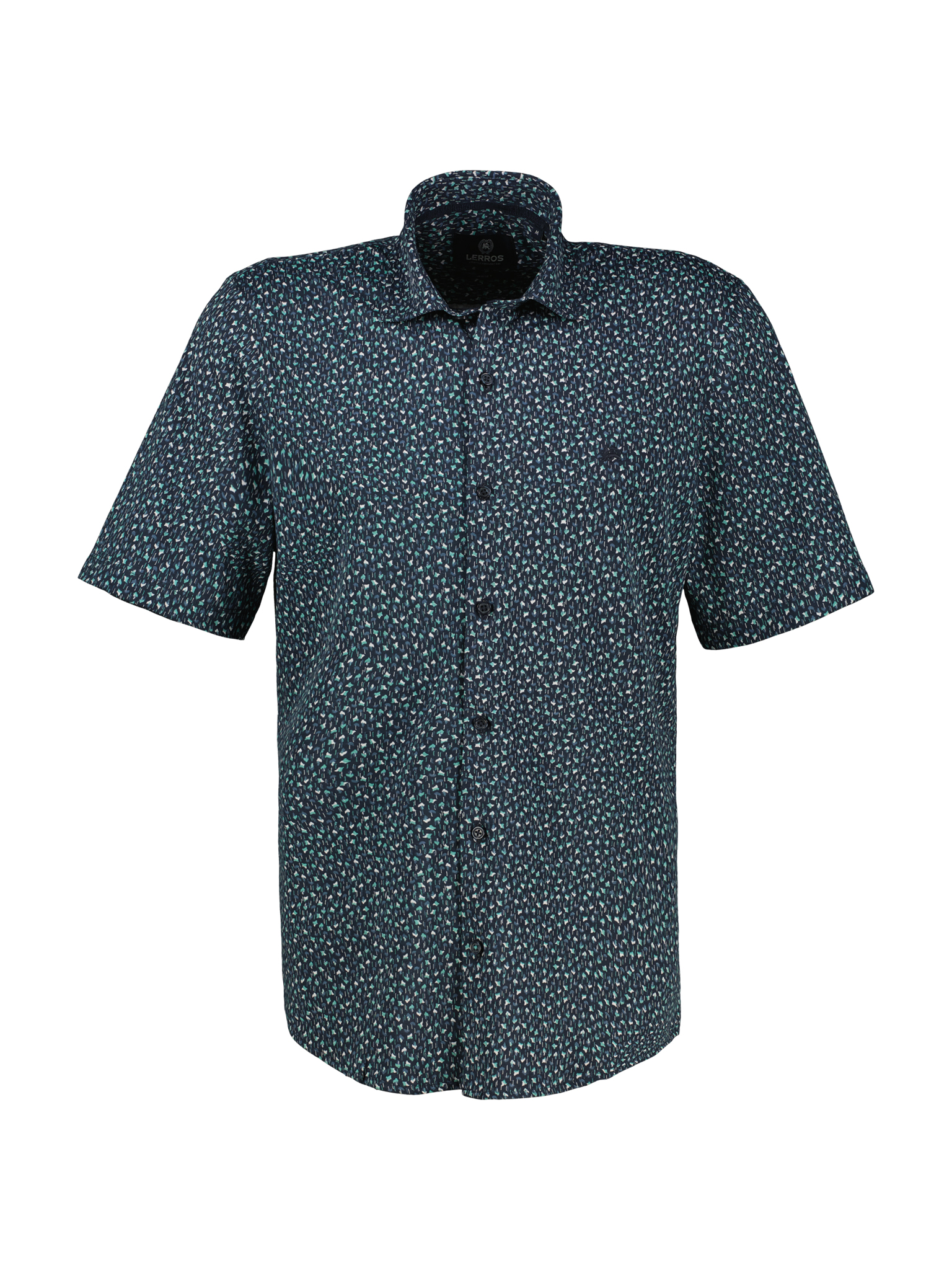 LERROS Jerseyhemd für Herren, sommerlich gemustert