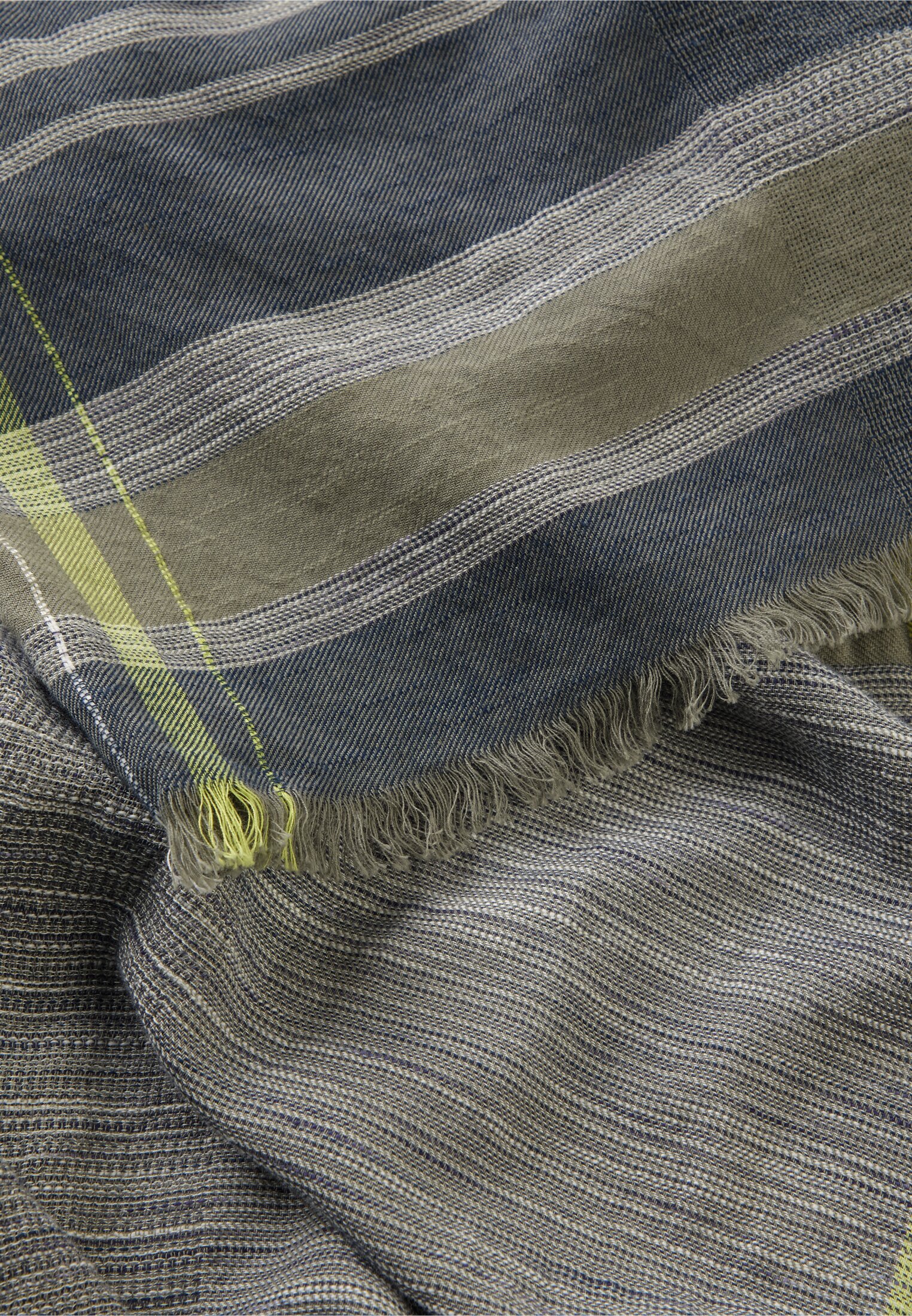 Camel active Schal aus reiner Baumwolle