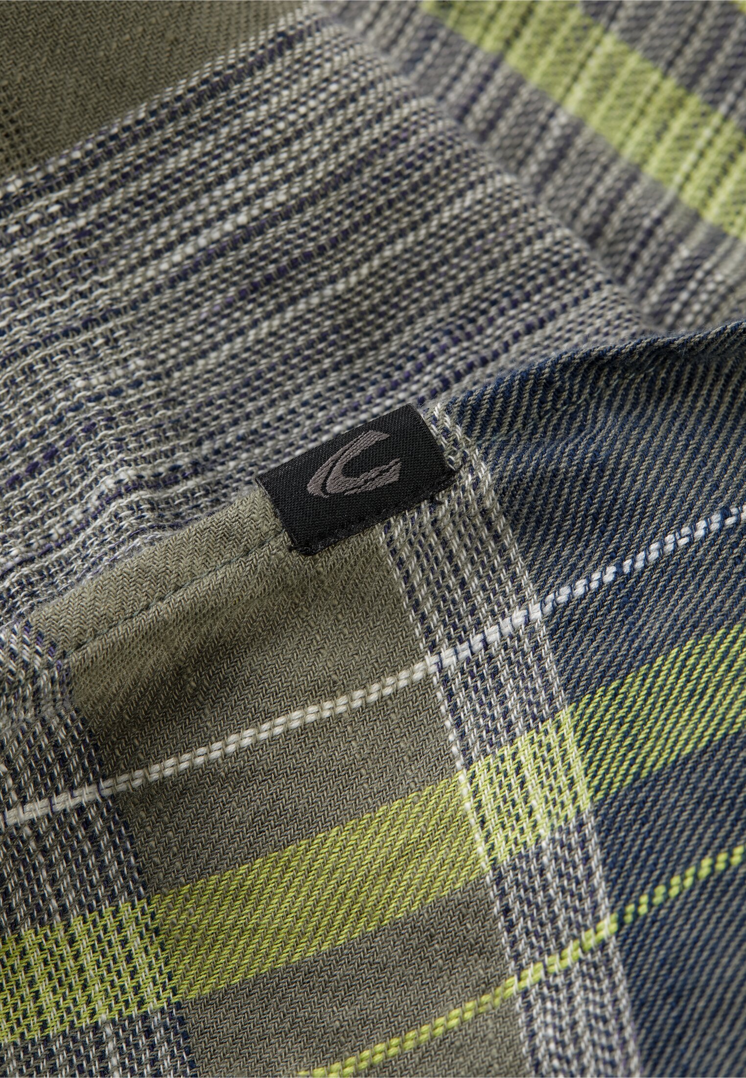 Camel active Schal aus reiner Baumwolle