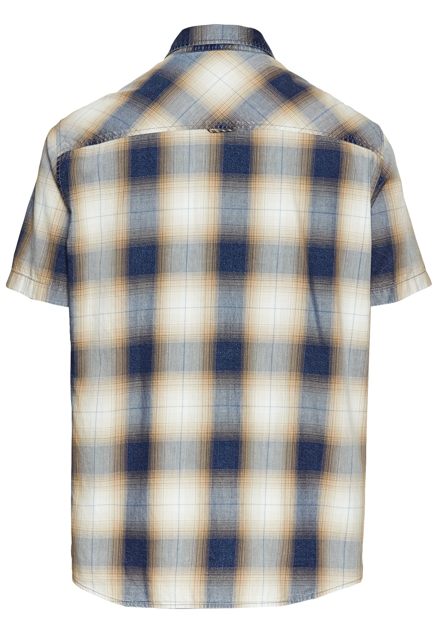 Camel active Kurzarmhemd mit Karomuster