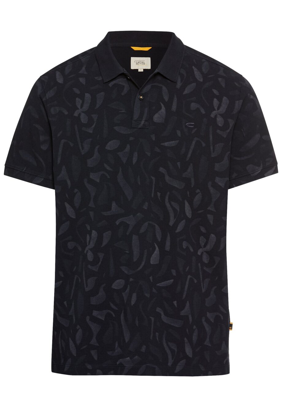 Camel active Kurzarm Poloshirt aus reiner Baumwolle