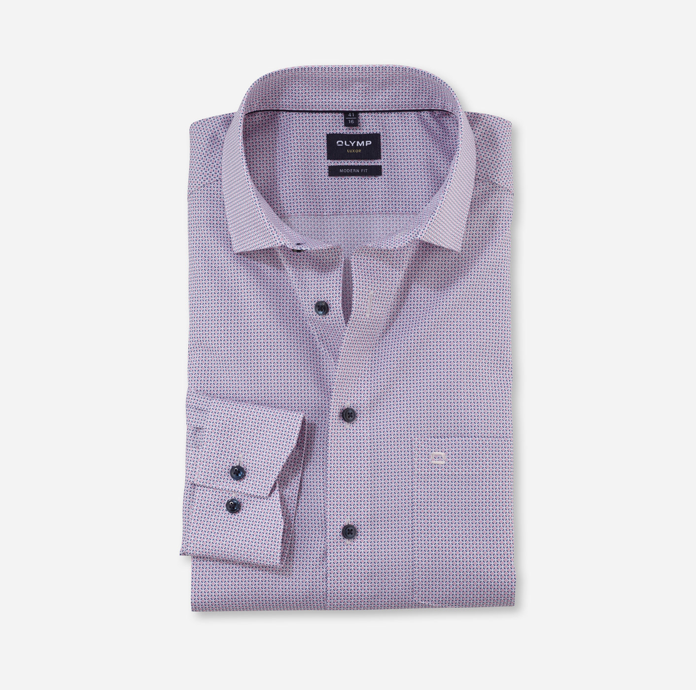 OLYMP LuxorBusinesshemd, modern fit, Global Kent