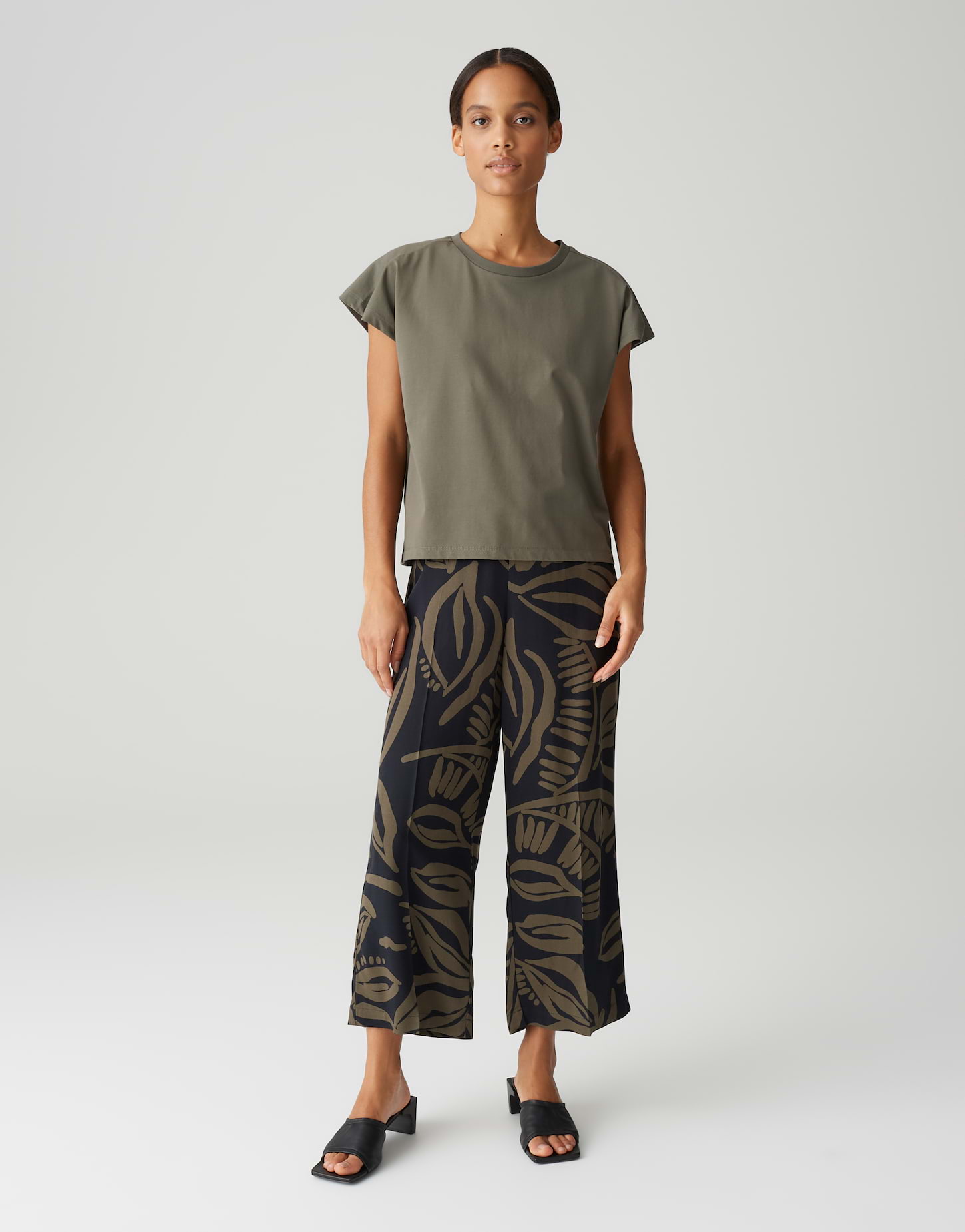 OPUS · Summer MISHA TROPICAL Wide Culotte im Allover Print