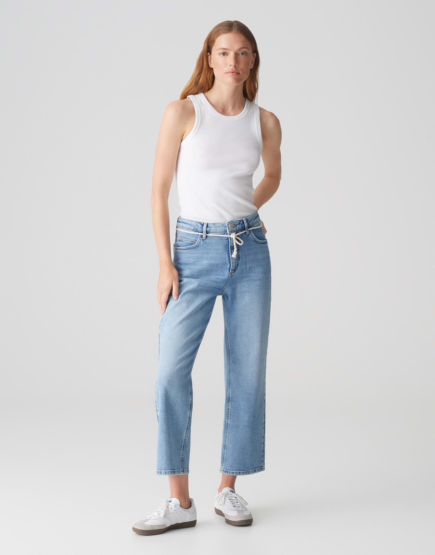 OPUS LANI CASUAL Boyfriend Jeans aus BCI Cotton Mix Mid Rise