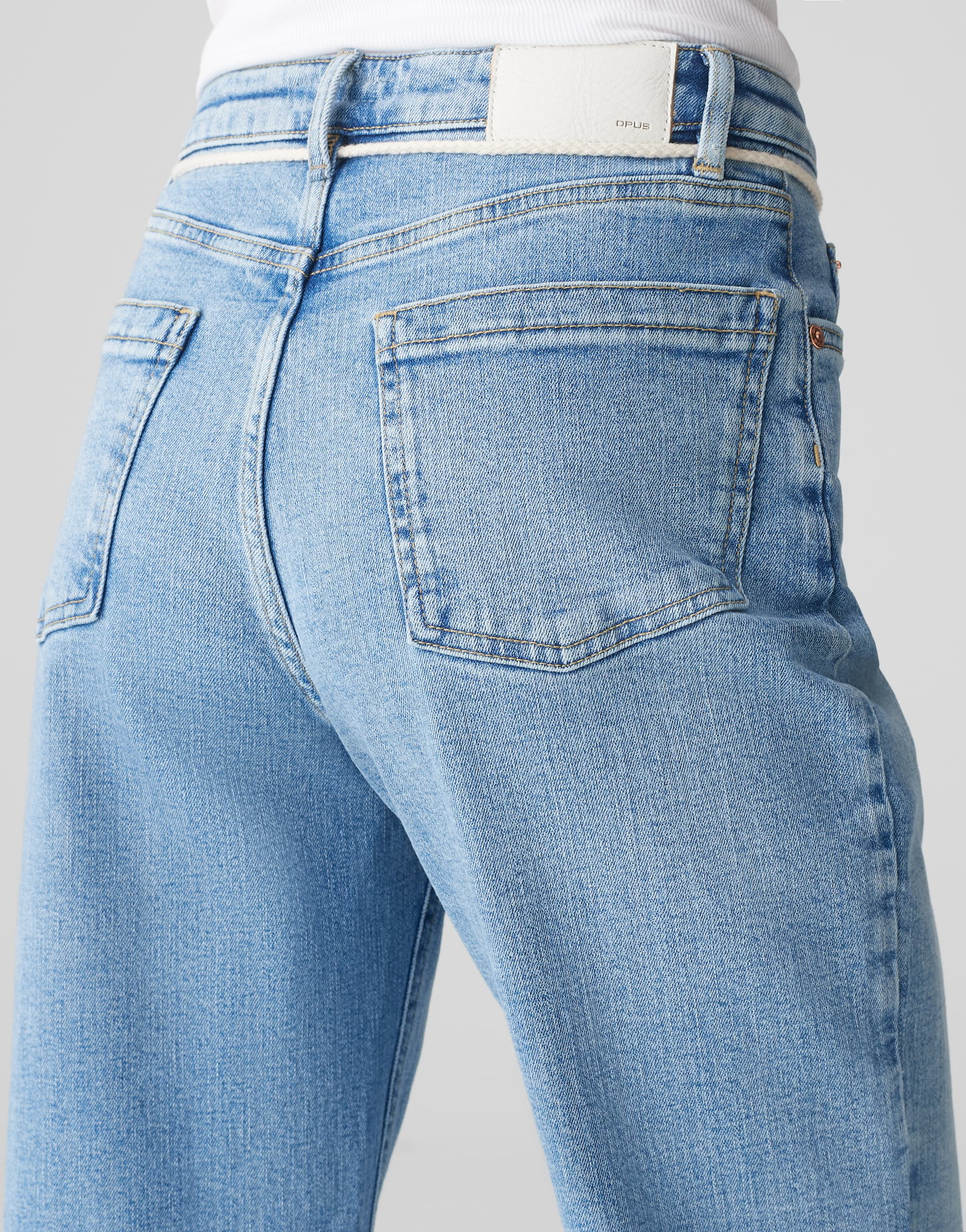 OPUS LANI CASUAL Boyfriend Jeans aus BCI Cotton Mix Mid Rise