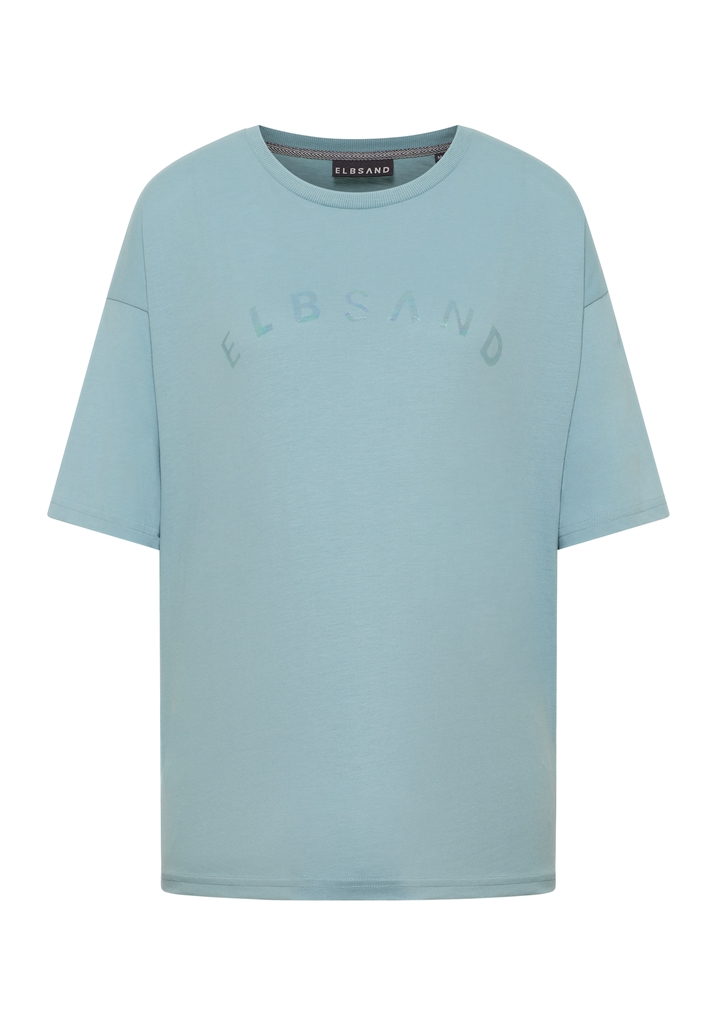 Elbsand Moa T-Shirt oversized fit , Blue Shadow