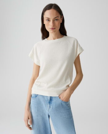 OPUS · Summer SIVRE Regular Raglanshirt aus nachhaltigem Viskose Mix