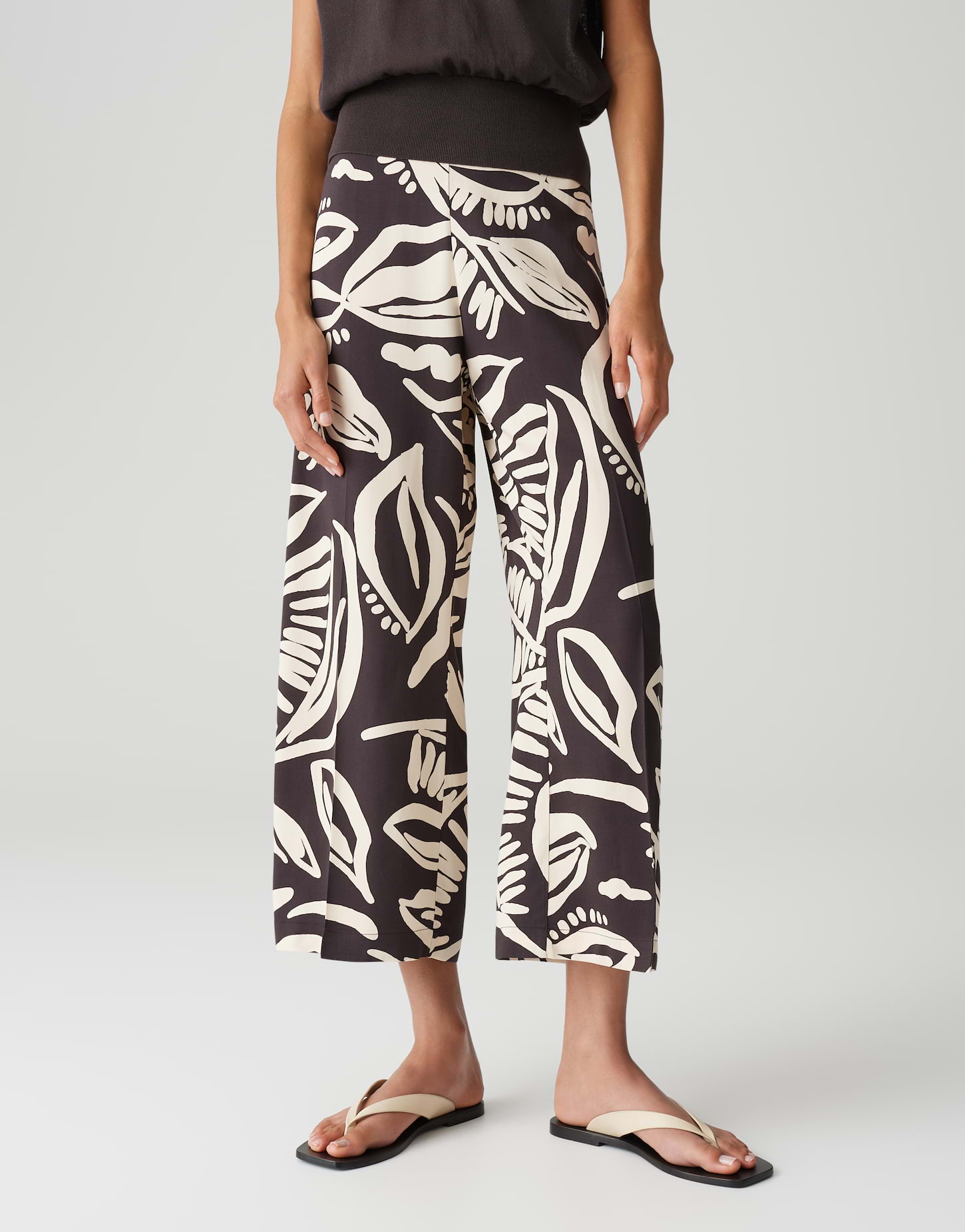 OPUS · Summer MISHA TROPICAL Wide Culotte im Allover Print