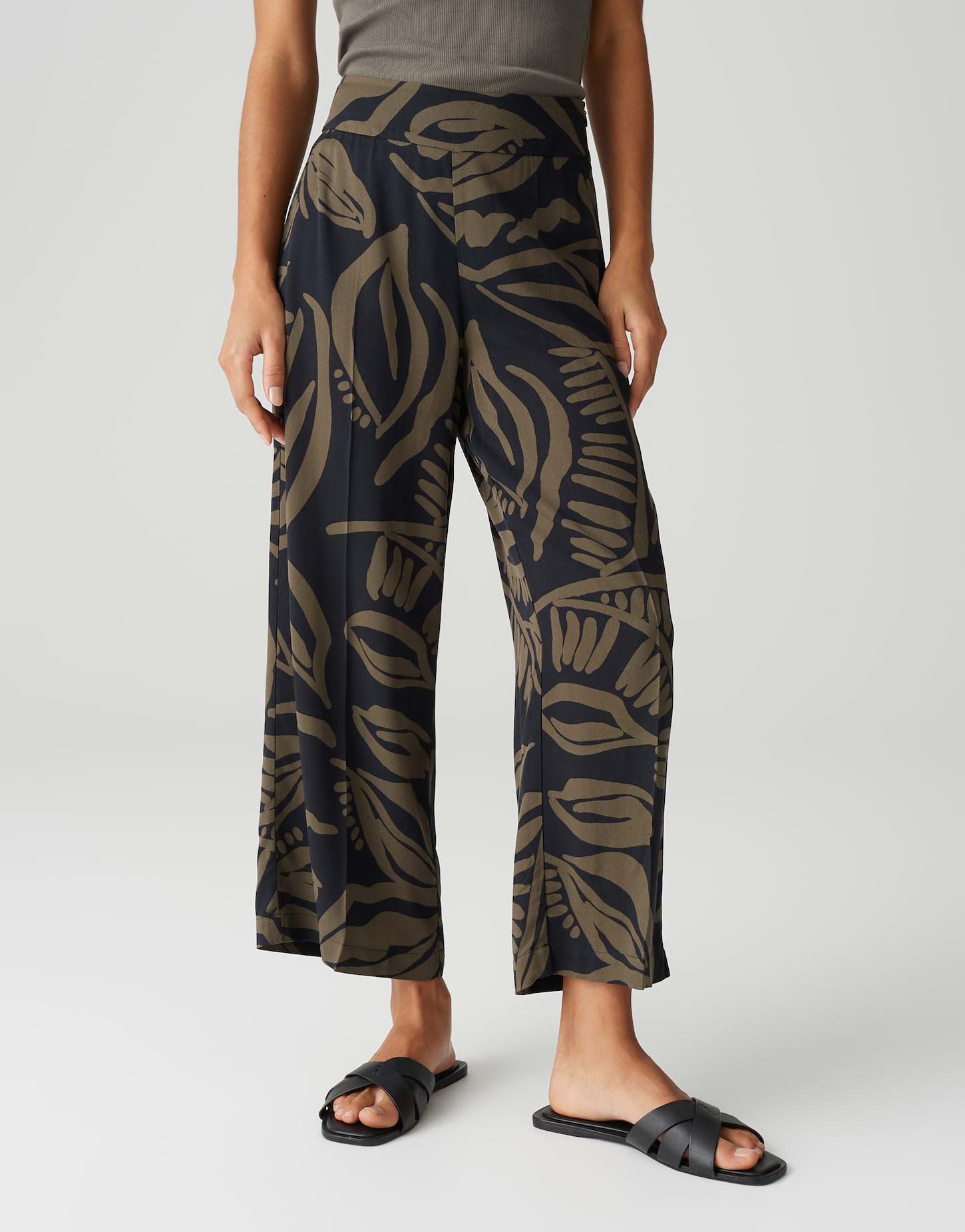 OPUS · Summer MISHA TROPICAL Wide Culotte im Allover Print