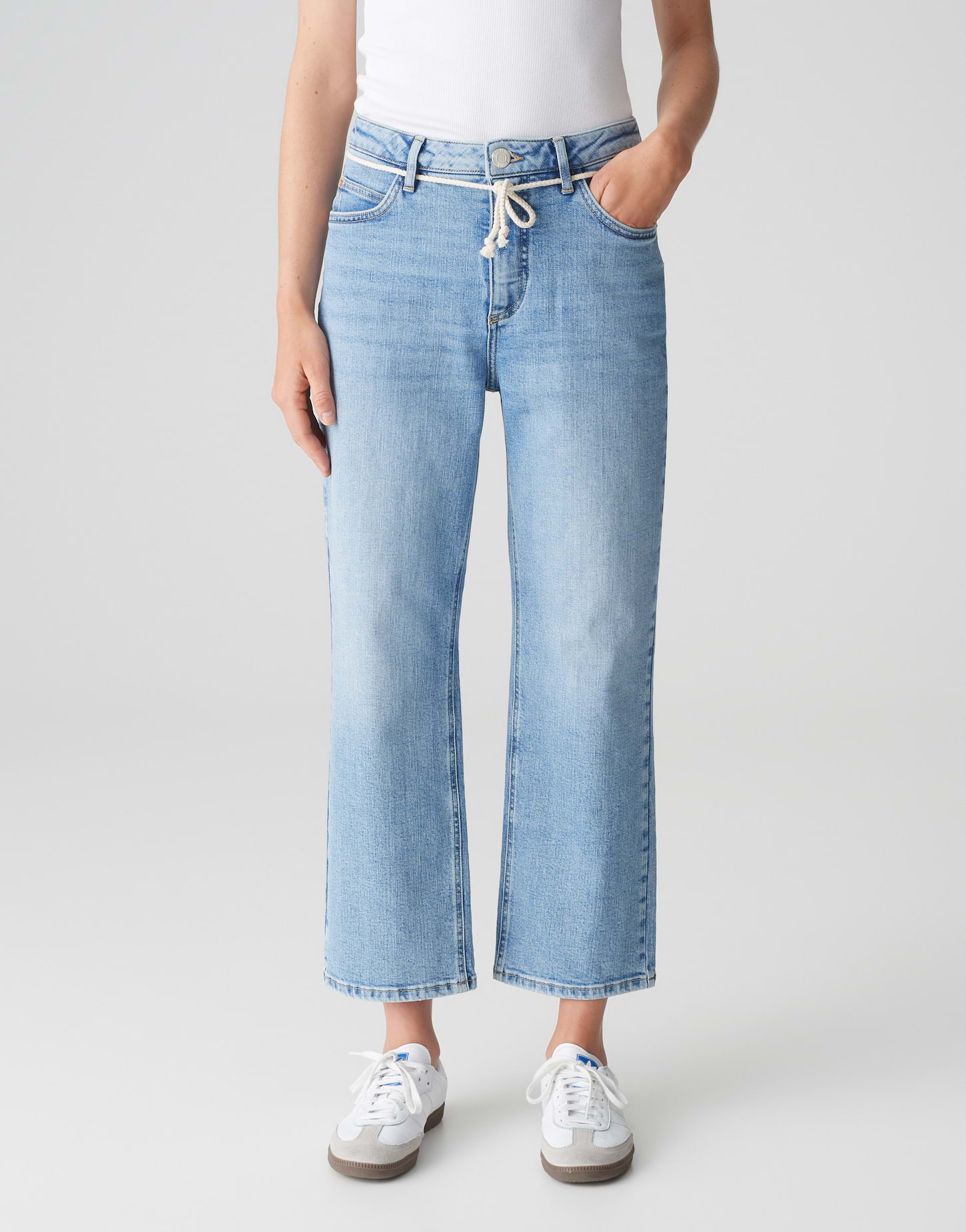 OPUS LANI CASUAL Boyfriend Jeans aus BCI Cotton Mix Mid Rise