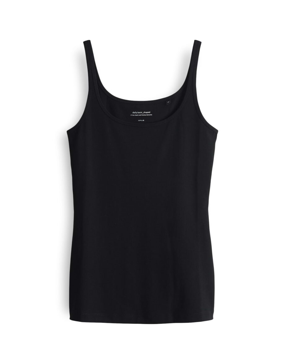 OPUS INA Slim Trägertop aus stretchigem BCI Cotton Mix