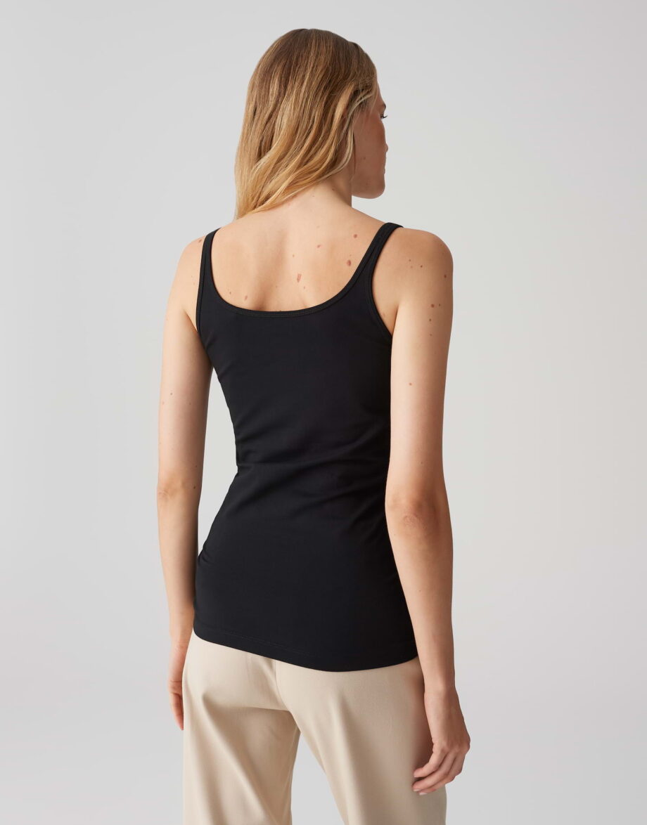 OPUS INA Slim Trägertop aus stretchigem BCI Cotton Mix