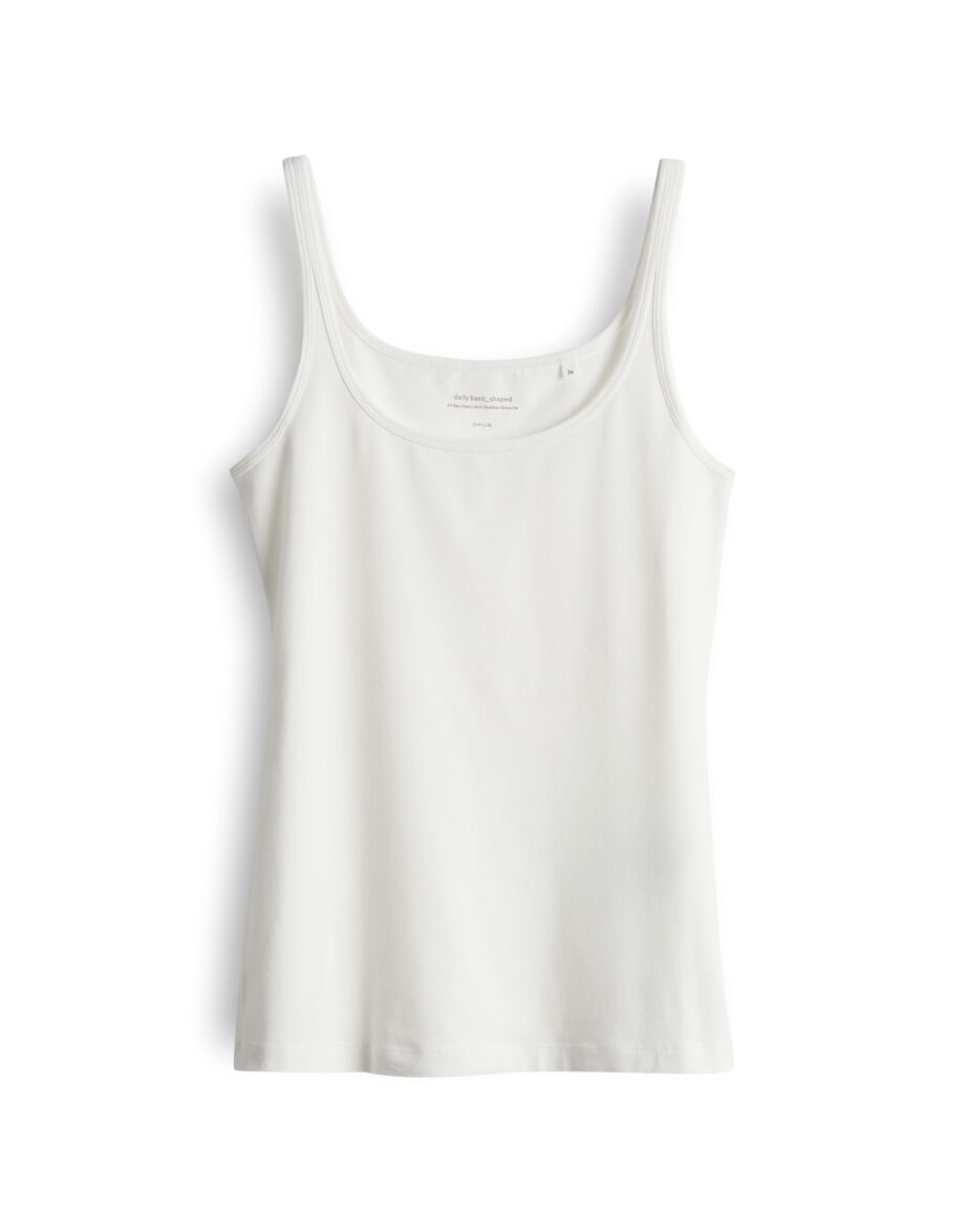 OPUS INA Slim Trägertop aus stretchigem BCI Cotton Mix