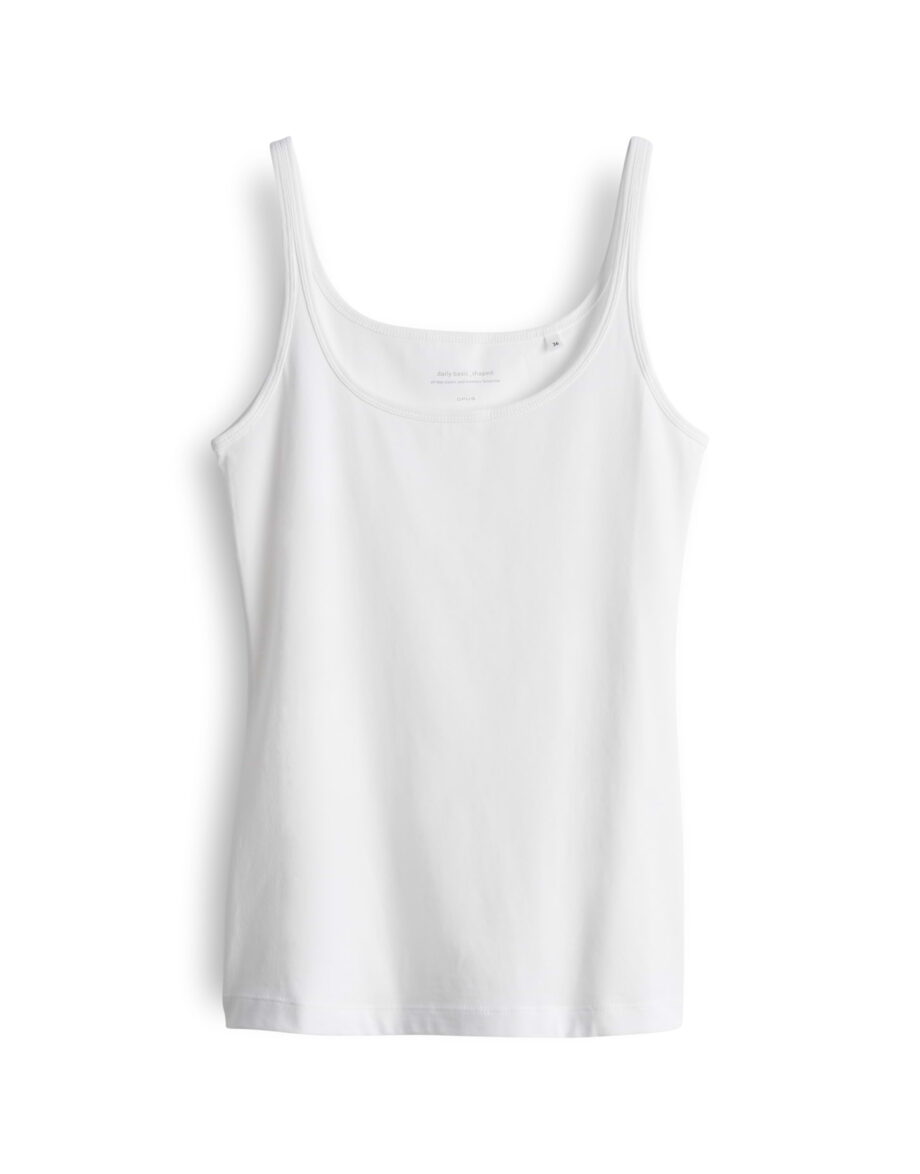 OPUS INA Slim Trägertop aus stretchigem BCI Cotton Mix