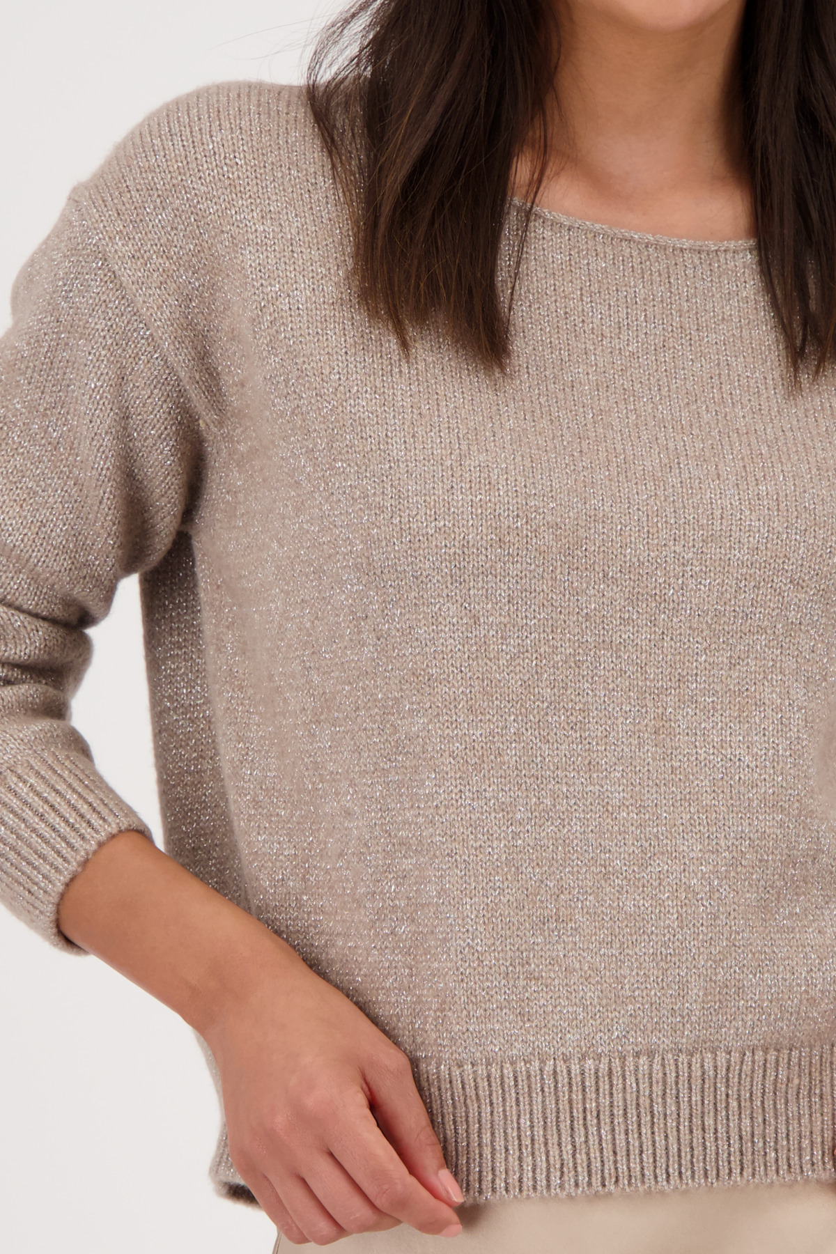 Monari Pullover, truffle