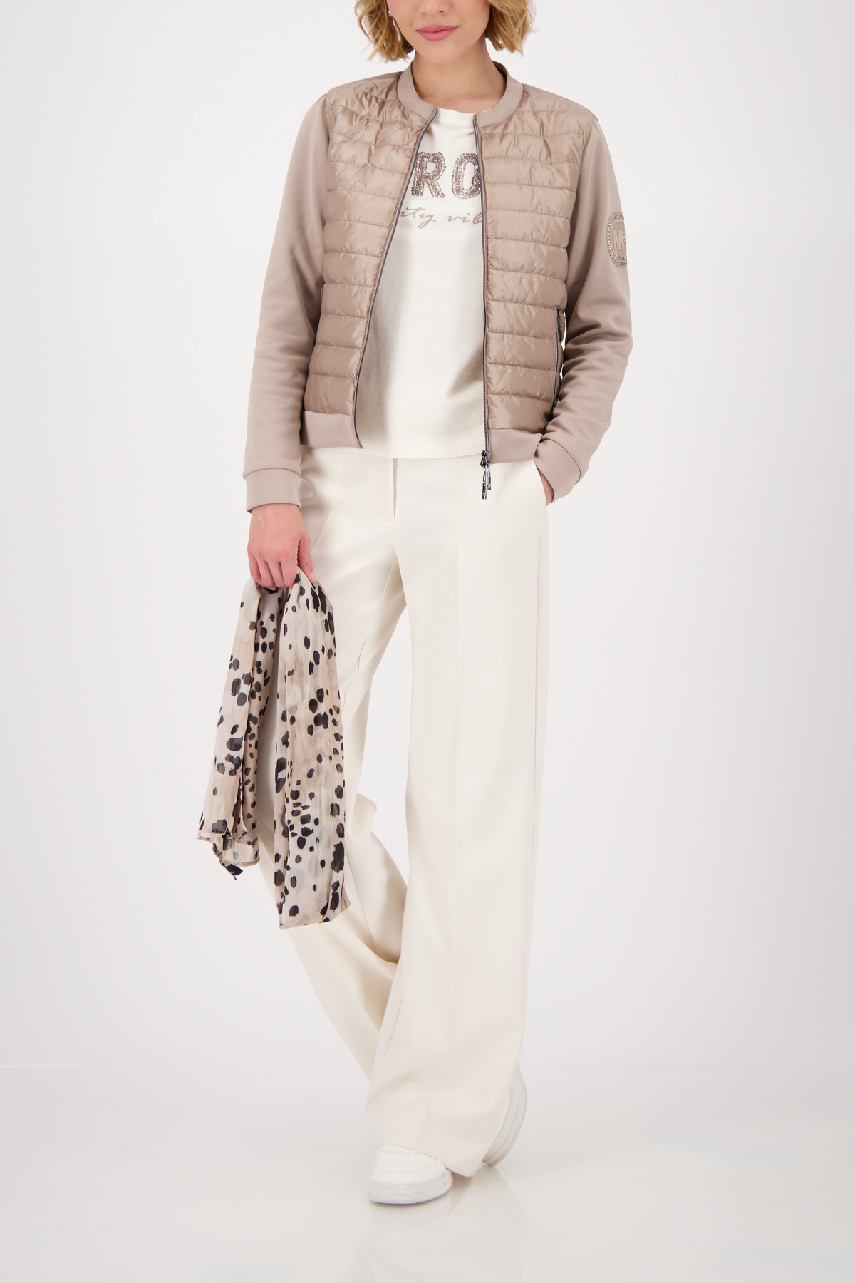 Monari Schal, cashmere gemustert