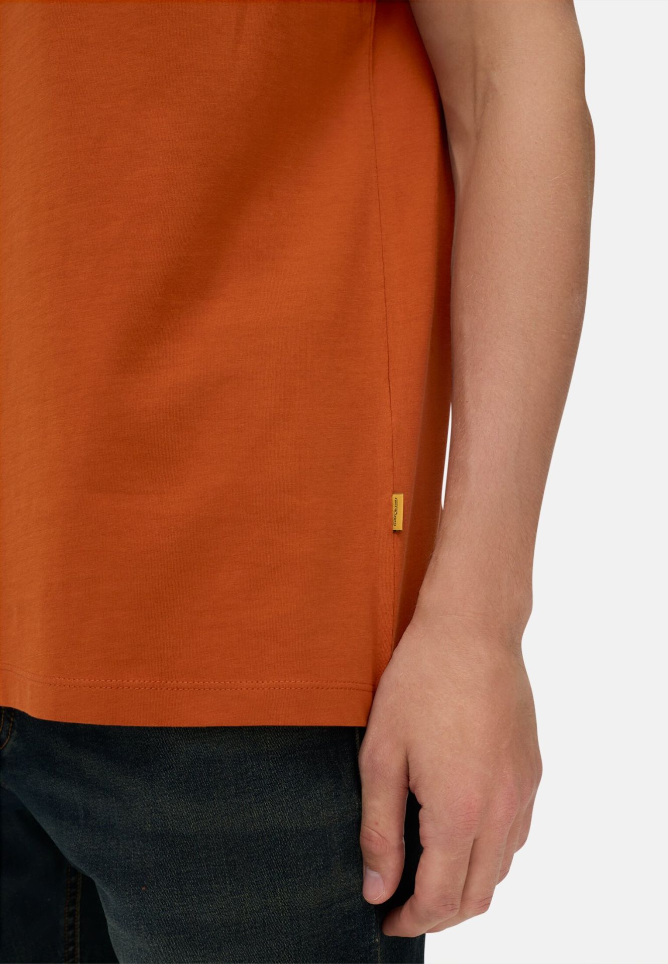 Camel active T-Shirt aus reiner Baumwolle