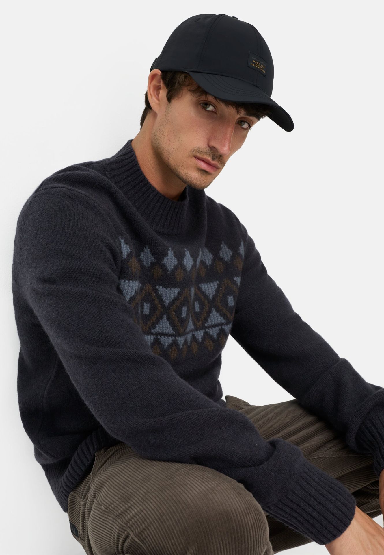 Camel active Pullover aus reiner Wolle